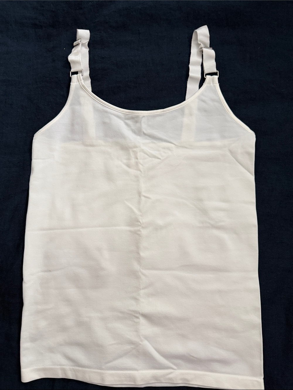 Banana Republic White Adjustable-Strap Camisole